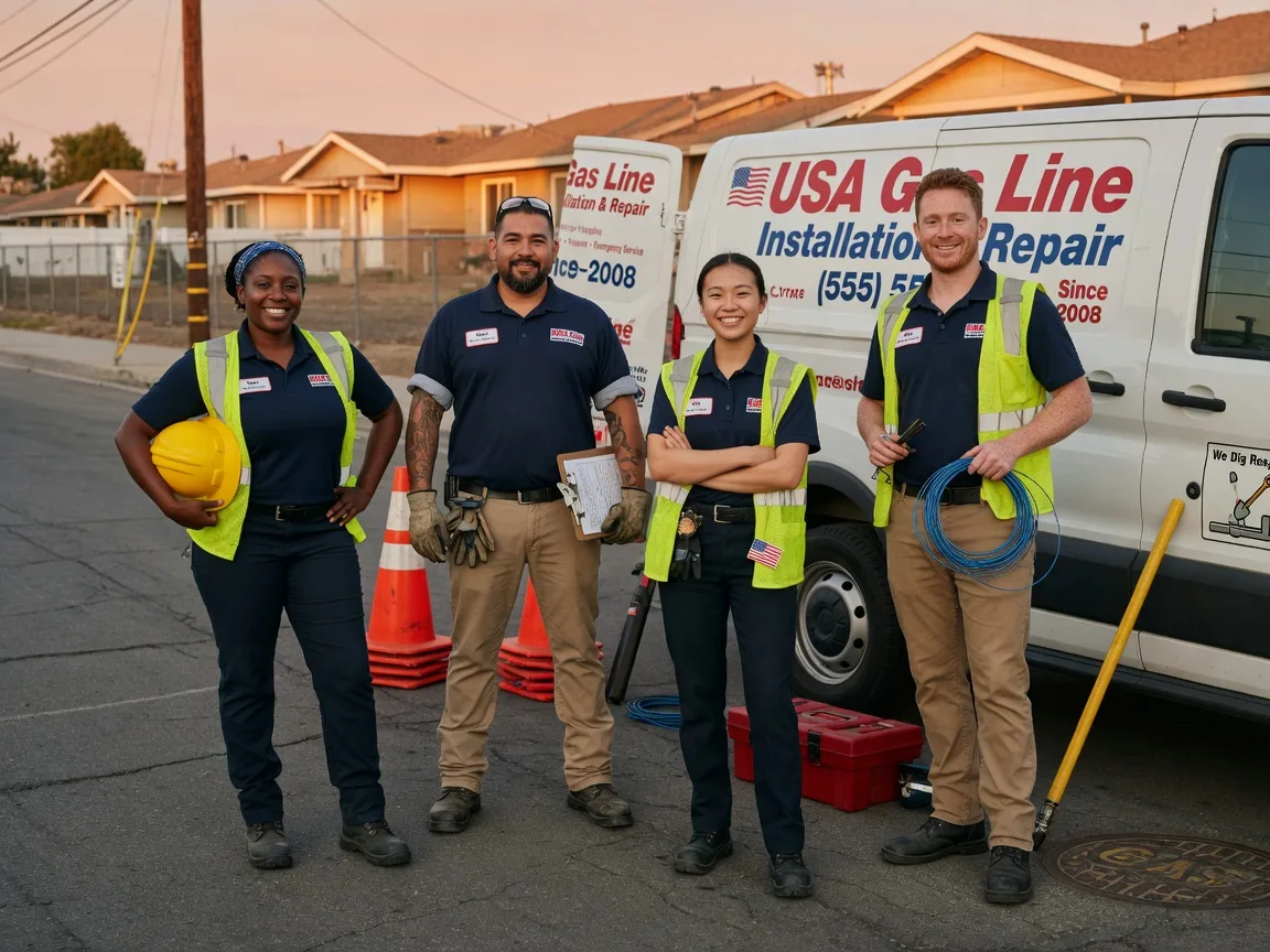 Gas Line Installation company in Horntown, VA